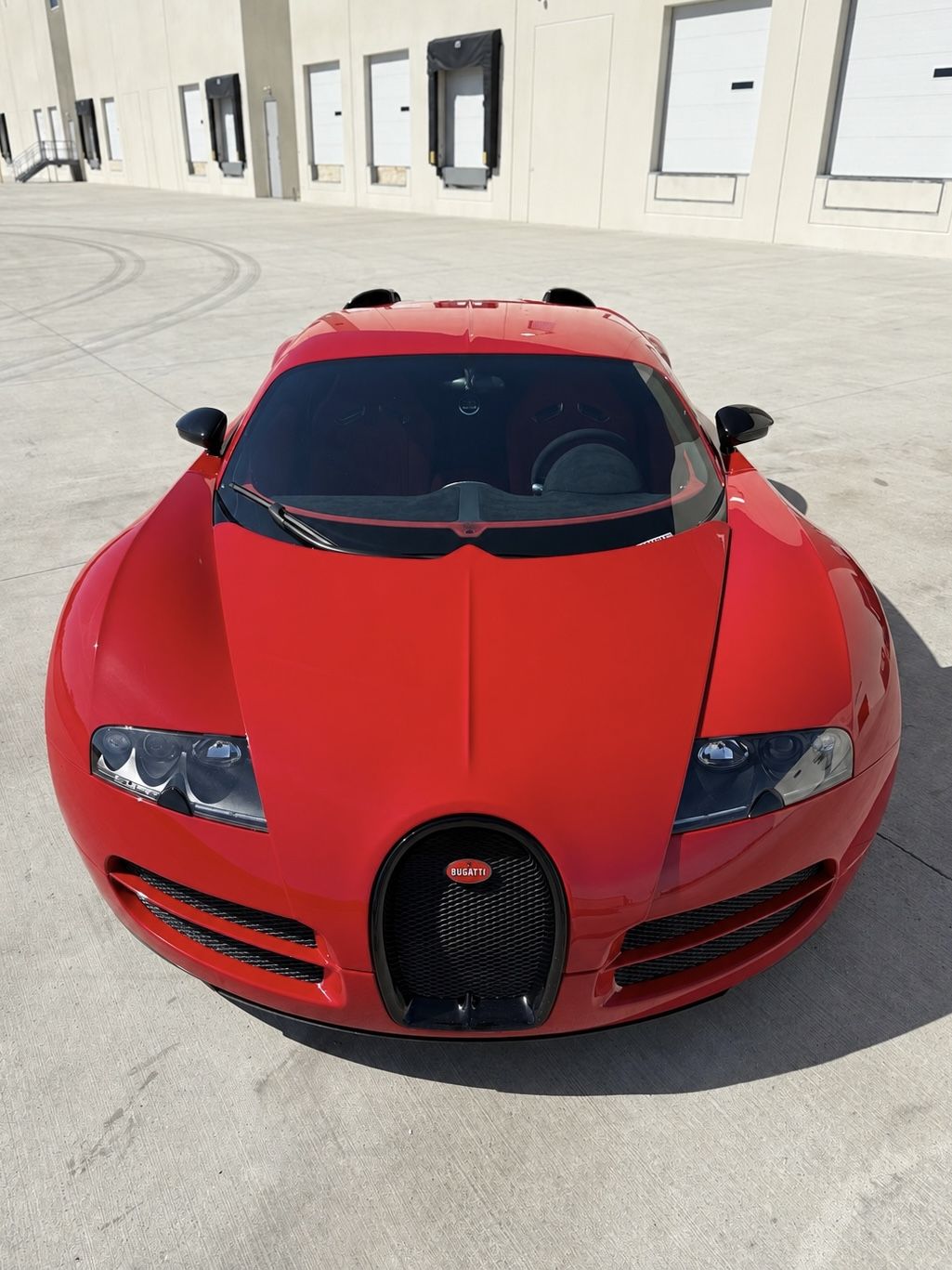 Red Bugatti Veyron